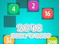 ゲーム2048 ドラッグ＆ドロップオンライン