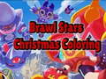 ゲームBrawl Stars クリスマス塗り絵オンライン