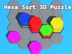 ゲームヘキサソート 3D パズルオンライン