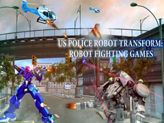 ゲーム米国警察ロボット変形：ロボットファイティングゲームオンライン