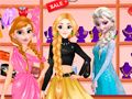 ゲーム氷の女王ファッションブティックオンライン