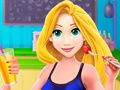 ゲームワークアウト後の料理オンライン