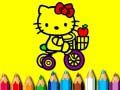ゲーム学校へ戻る：甘い子猫の塗り絵オンライン
