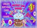 ゲーム誕生日カードメーカーオンライン