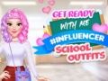 ゲーム私と一緒に準備しよう #インフルエンサー学校の服装オンライン