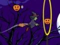 ゲーム飛んでいる魔女ハロウィンオンライン