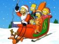 ゲームシンプソンズのクリスマスジグソーパズルオンライン