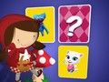 ゲーム赤ずきんメモリーカードマッチオンライン