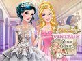 ゲームプリンセスビンテージプロムドレスオンライン