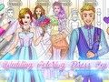 ゲーム結婚式の塗り絵とドレスアップオンライン
