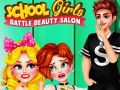 ゲーム学校の少女たちの戦いの美容院オンライン