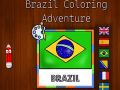 ゲームブラジル塗り絵冒険オンライン