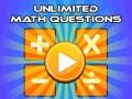 ゲーム無限の数学問題オンライン