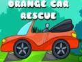 ゲームオレンジの車の救出オンライン