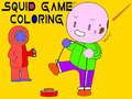 ゲームイカゲームの塗り絵オンライン