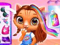 ゲーム子猫の動物ヘアサロンオンライン