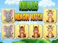 ゲーム動物メモリーマッチオンライン