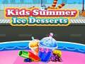 ゲーム子供のための夏のアイスデザートオンライン