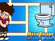 ゲーム迷路脱出トイレラッシュオンライン