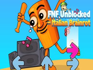 ゲームFNFブロックされていないイタリアのBrainrotオンライン