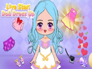 ゲームライブスタードールドレスアップオンライン