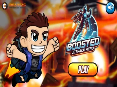 ゲームブーストされたジェットパックヒーローオンライン