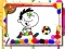 ゲームサッカー塗り絵タイムオンライン