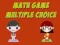 ゲーム数学ゲーム：選択肢オンライン