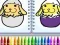 ゲームうさぎのぬりえ本オンライン