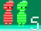 ゲーム赤と緑 5オンライン