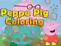 ゲームペッパピッグ 塗り絵オンライン