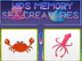 ゲーム子供の記憶 海の生き物オンライン