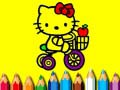ゲーム学校へ戻る：甘い子猫の塗り絵オンライン