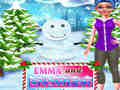ゲームエマと雪だるまのクリスマスオンライン