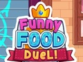 ゲームおもしろい食べ物の決闘オンライン