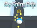 ゲーム空の転がるボールオンライン