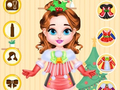 ゲームベビーテイラーのクリスマスドレスアップオンライン