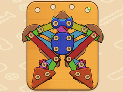 ゲーム木とネジのパズルオンライン