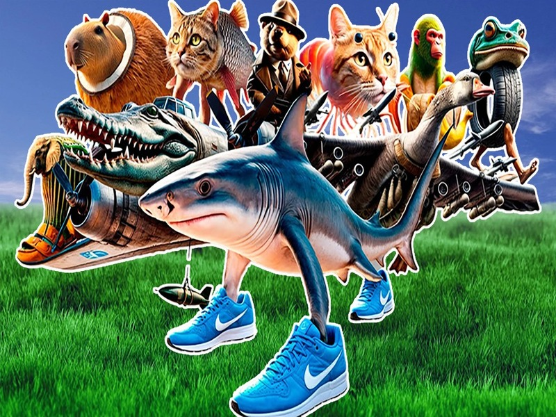 ゲームイタリアのブレインロット：ニューロビーストオンライン
