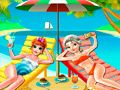 ゲームエルサとアンナのビーチセルフィーオンライン