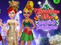 ゲームクリスマスツリーをテーマにしたヘアスタイルオンライン