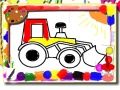ゲーム学校へ戻る：子供の車塗り絵オンライン