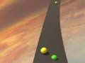 ゲーム空のボールレースオンライン