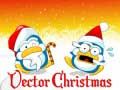 ゲームベクトルクリスマスオンライン