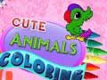 ゲームかわいい動物の塗り絵オンライン
