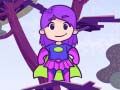 ゲーム紫のヒーロー ジグソーパズルオンライン