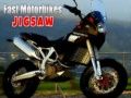 ゲーム速いバイクのジグソーパズルオンライン