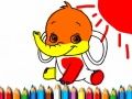 ゲーム象の塗り絵オンライン