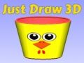 ゲームただ描くだけ3Dオンライン