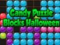 ゲームハロウィンキャンディパズルブロックオンライン